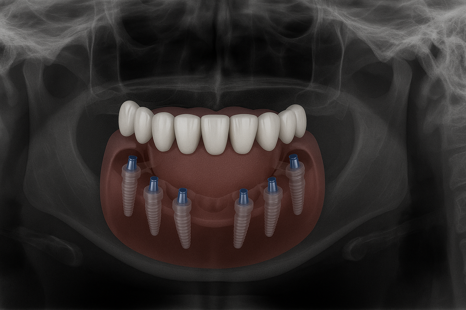 Radiografie dentară pe tabletă